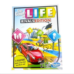 The Game of LIFE RIVALS EDITION Board Game Hasbro NEW